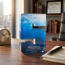1-9 Years of Service Acrylic Award - Awards & Recognition