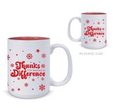 Holiday Appreciation 15oz Ceramic Mug - Ceramic Mugs
