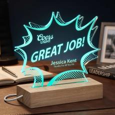 Kapow LED Light-Up Award - Work Anniversary Gifts