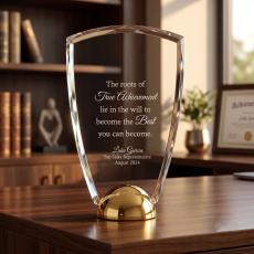Alloy Arch Acrylic Award - Metal, Stone and Cast Awards
