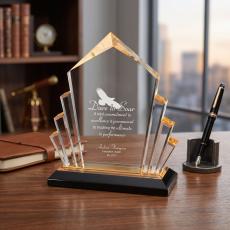 Mountain of Success Acrylic Award - Acrylic Awards