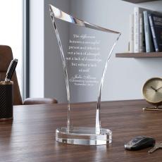 Beveled Victory Acrylic Award - Acrylic Awards