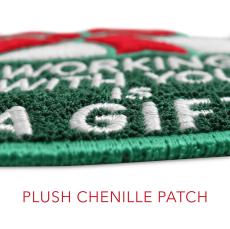 Holiday Embroidered Patch Journal - Journal Books