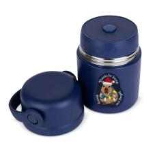 Holiday Embroidered Patch Thermos - Holiday Gifts