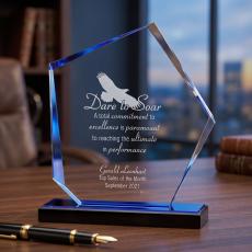 Sapphire Jewel Acrylic Award - Acrylic Awards
