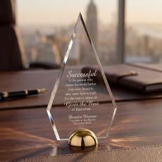 Alloy Diamond Acrylic Award - Metal, Stone and Cast Awards