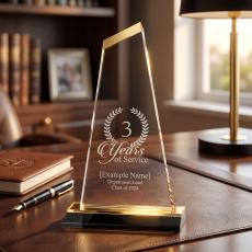 Gold Contributing to Excellence Acrylic Award - Awards & Recognition