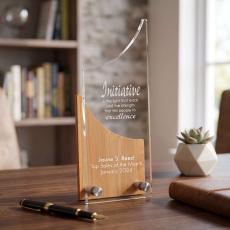 Rise Arbor Acrylic Award - Eco-Friendly Awards