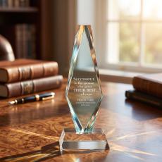 Diamond Pillar Acrylic Award - Diamond Awards