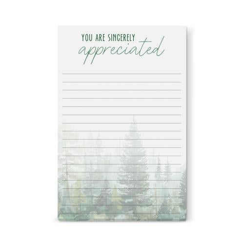 Appreciation Gift Watercolor Notepad Corporate Gifts - Notepads - Appreciation Gift Watercolor Notepad