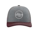 Heather Grey/ Charcoal/ Maroon