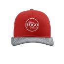 Red/ White/ Heather Grey