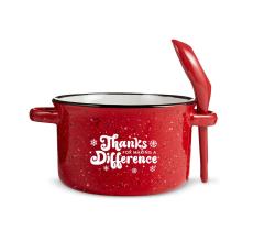 Making a Difference Holiday Camp Soup Mug - Drinkware