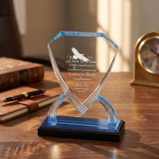 Shield Acrylic Award - Acrylic Awards