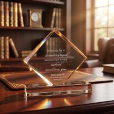 Thoreau Acrylic Award - Acrylic Awards