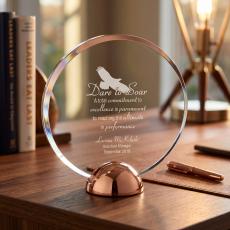 Alloy Disc Acrylic Award - Acrylic Awards