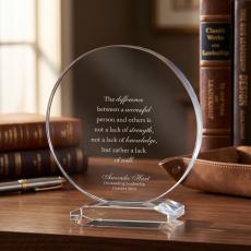 Together We Can Crystal Award - High Five Day