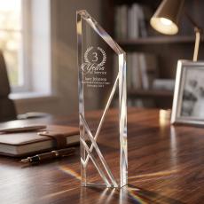 Driven To Success Crystal Award - Crystal Awards