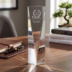 Razor's Edge Crystal Award - Crystal Awards