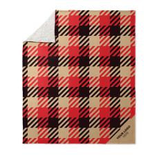 Custom Sherpa Blanket Holiday Gift - Blankets