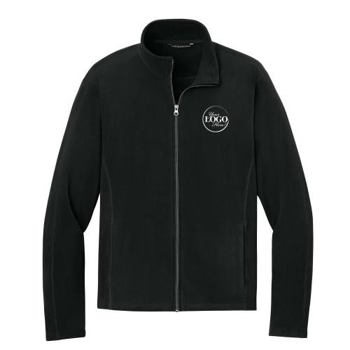 Custom Mens Essential Microfleece Jacket Corporate Gifts - Apparel - Custom Mens Essential Microfleece Jacket