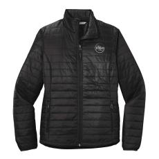 Custom Womens Packable Puffy Jacket - Jackets