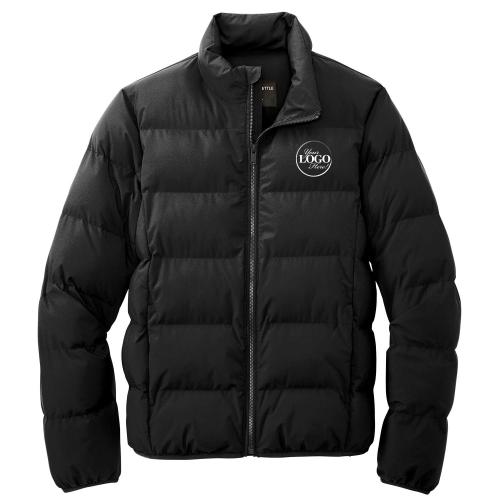 Custom Mens Premium Puffy Parka Corporate Gifts - Apparel - Custom Mens Premium Puffy Parka