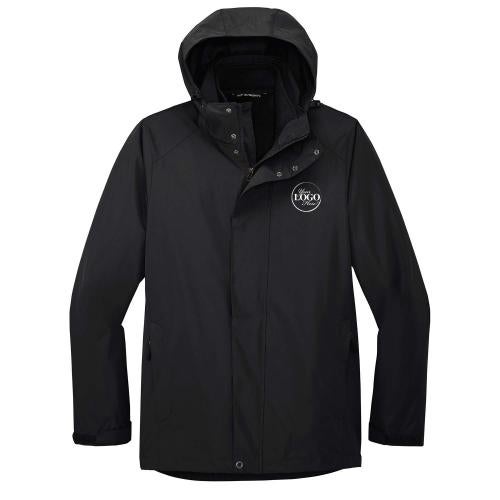 Custom Mens All-Weather 3-in-1 Jacket Corporate Gifts - Apparel - Custom Mens All-Weather 3-in-1 Jacket