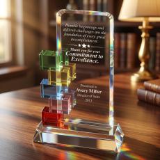 Cornerstone Excellence Crystal Award - Crystal Awards