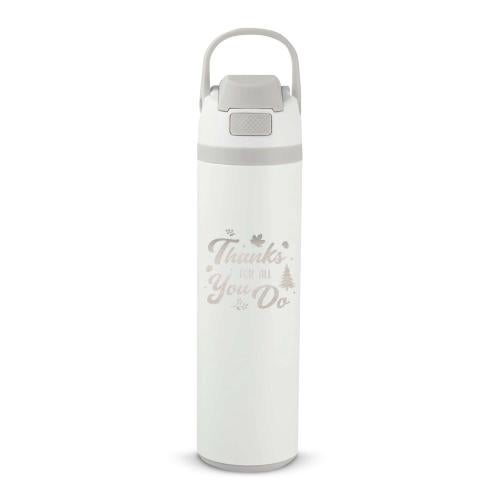 Appreciation Fall Gift Wallie Flip-Top 24oz Tumbler Corporate Gifts - Drinkware - Water Bottles - Appreciation Fall Gift Wallie Flip-Top 24oz Tumbler