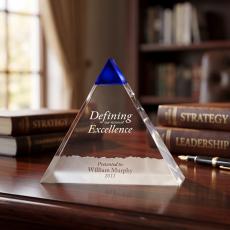 Ambassador Pyramid Crystal Award - Crystal Awards