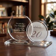 Double Victoria Jade Award - Crystal Awards