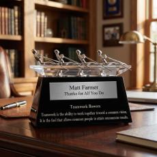 Teamwork Rowers Executive Sculpture - Boss Gifts