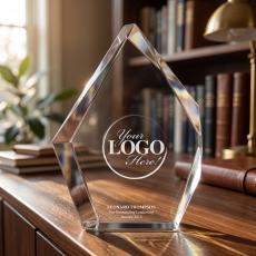 Custom 3D Crystal Diamond Award - Crystal Awards