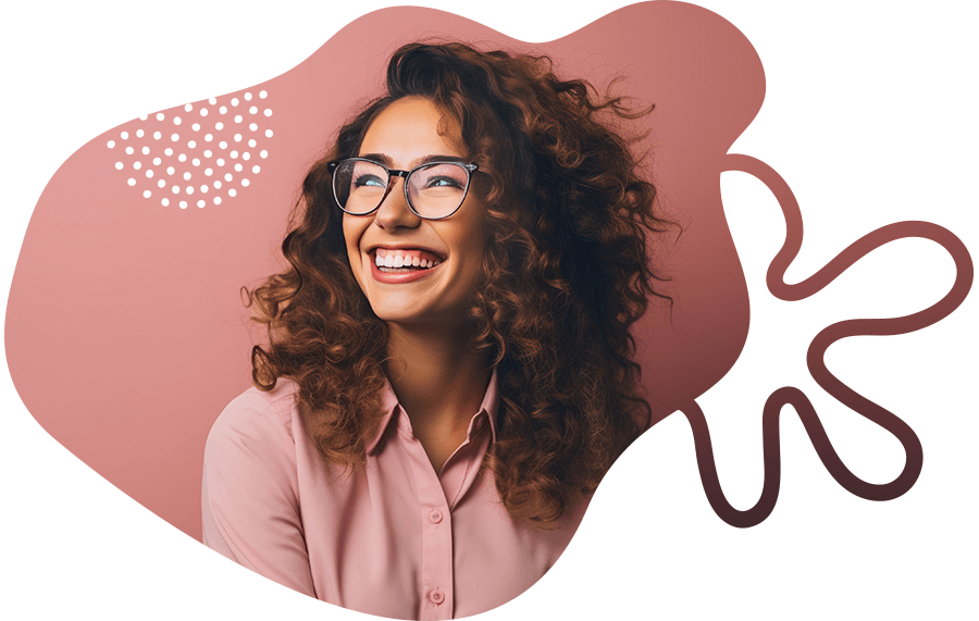 Happy Recipient of a Custom Corporate Gift