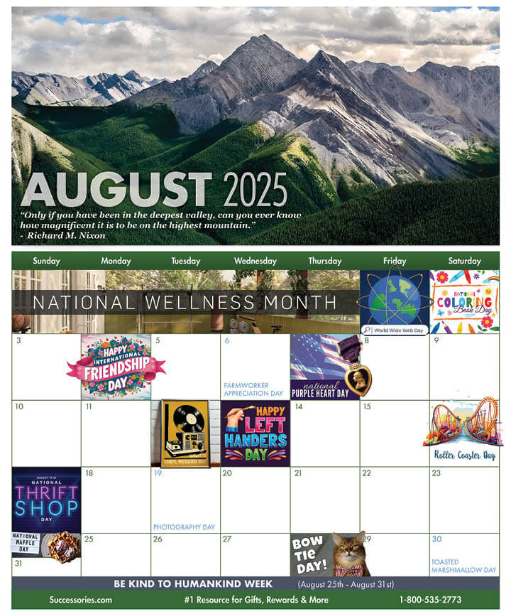 Fun Workplace Holidays Calendar August Holidays Successories