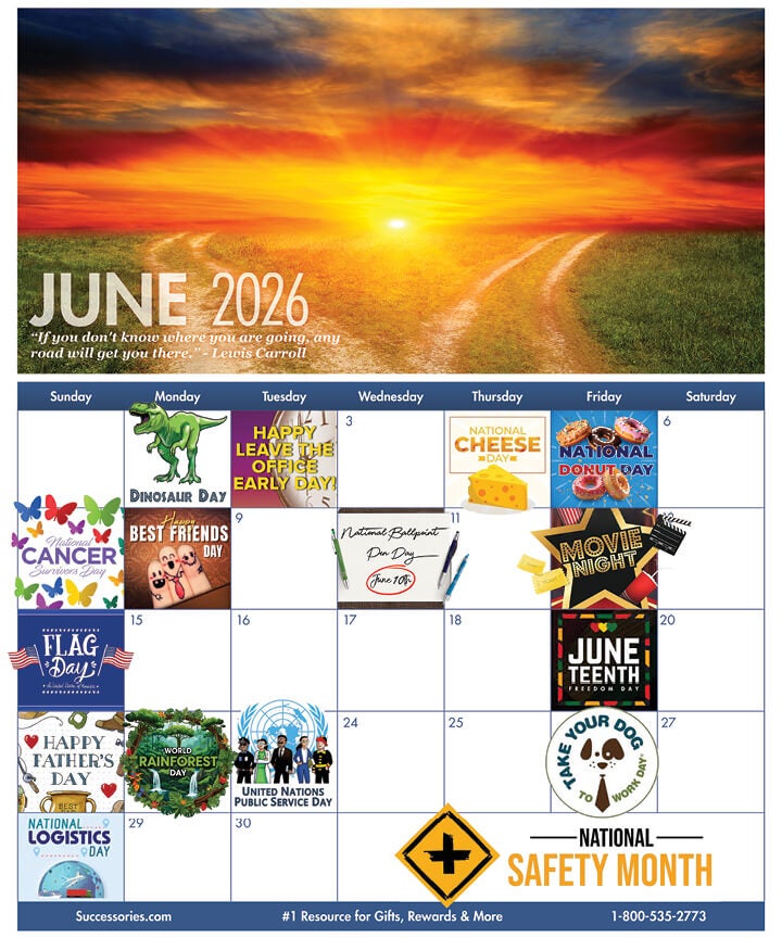 Fun Workplace Holidays Calendar - June Holidays | Successories Fun Workplace Holidays Calendar - June Holidays | Successories