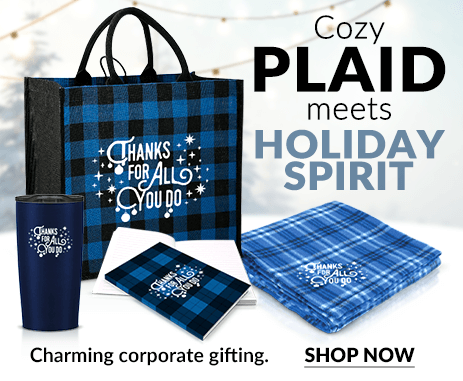 Holiday Gifts in Wrapped Plaid