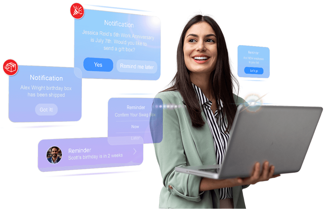 HR Employee Engagement Platform with Notifications